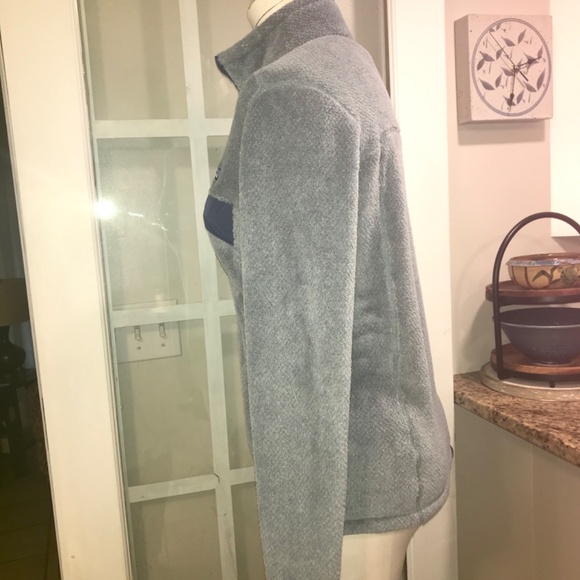 Patagonia shadow blue Re-tool snap T fleece pullover - Picture 4 of 16